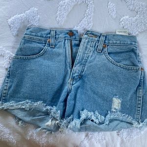 Wrangler jean shorts